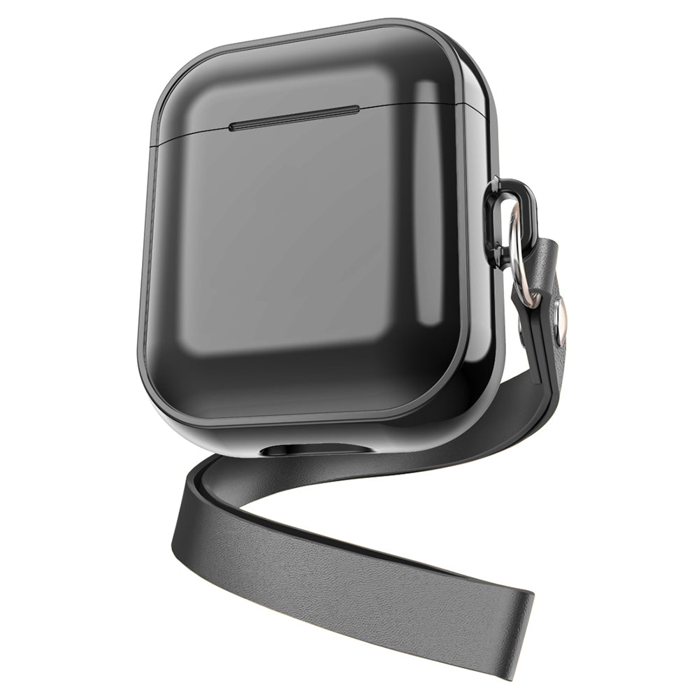 For Apple AirPods Pro 2 Charging Case Cover with Strap, Bluetooth Headset Soft TPU Case For Apple AirPods Pro 2 Charging Case Cover with Strap, Bluetooth Headset Soft TPU Case